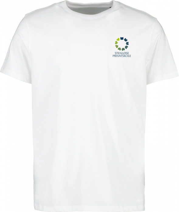 ID - Sp T-Shirt Herre Med Rygtryk - Hvid